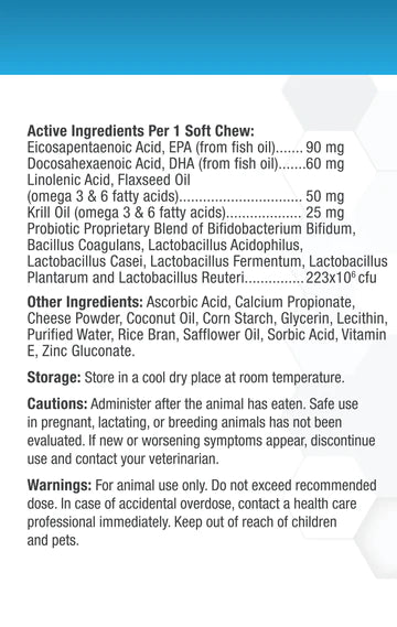 Nootie Progility Skin & Coat Soft Chew Supplements