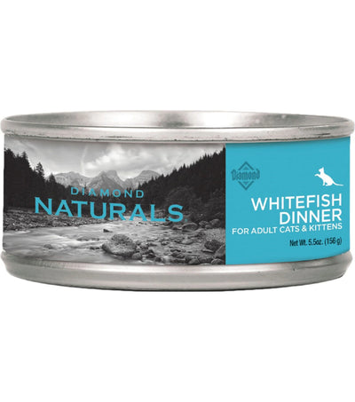 Diamond Naturals Whitefish Dinner Adult & Kitten Canned Cat Food (5.5 oz)