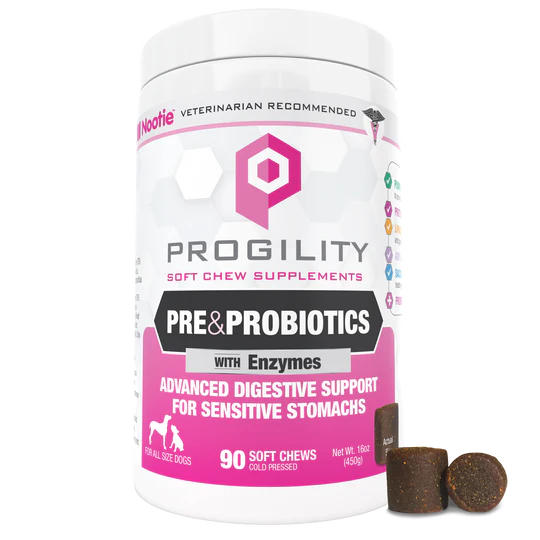 Nootie Progility Pre & Probiotics Soft Chew Supplements