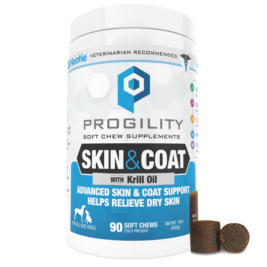 Nootie Progility Skin & Coat Soft Chew Supplements